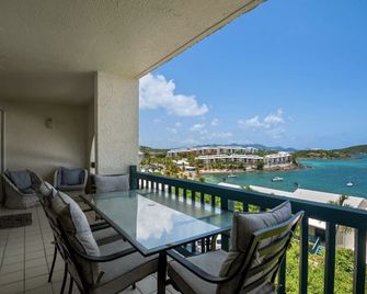 Bay View, Amazing Views with Pool, Hot Tub, Restaurant, Beach, Washer/Dryer & WiFi. - Saint Thomas Island - Balcony