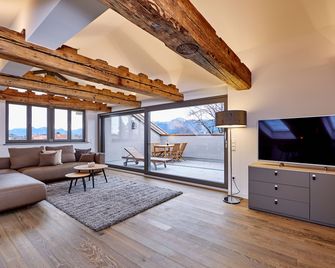 City Suites Murnau - Seehausen am Staffelsee - Obývací pokoj