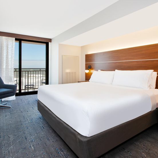 Bedroom view of Holiday Inn Express & Suites Va Beach Oceanfront