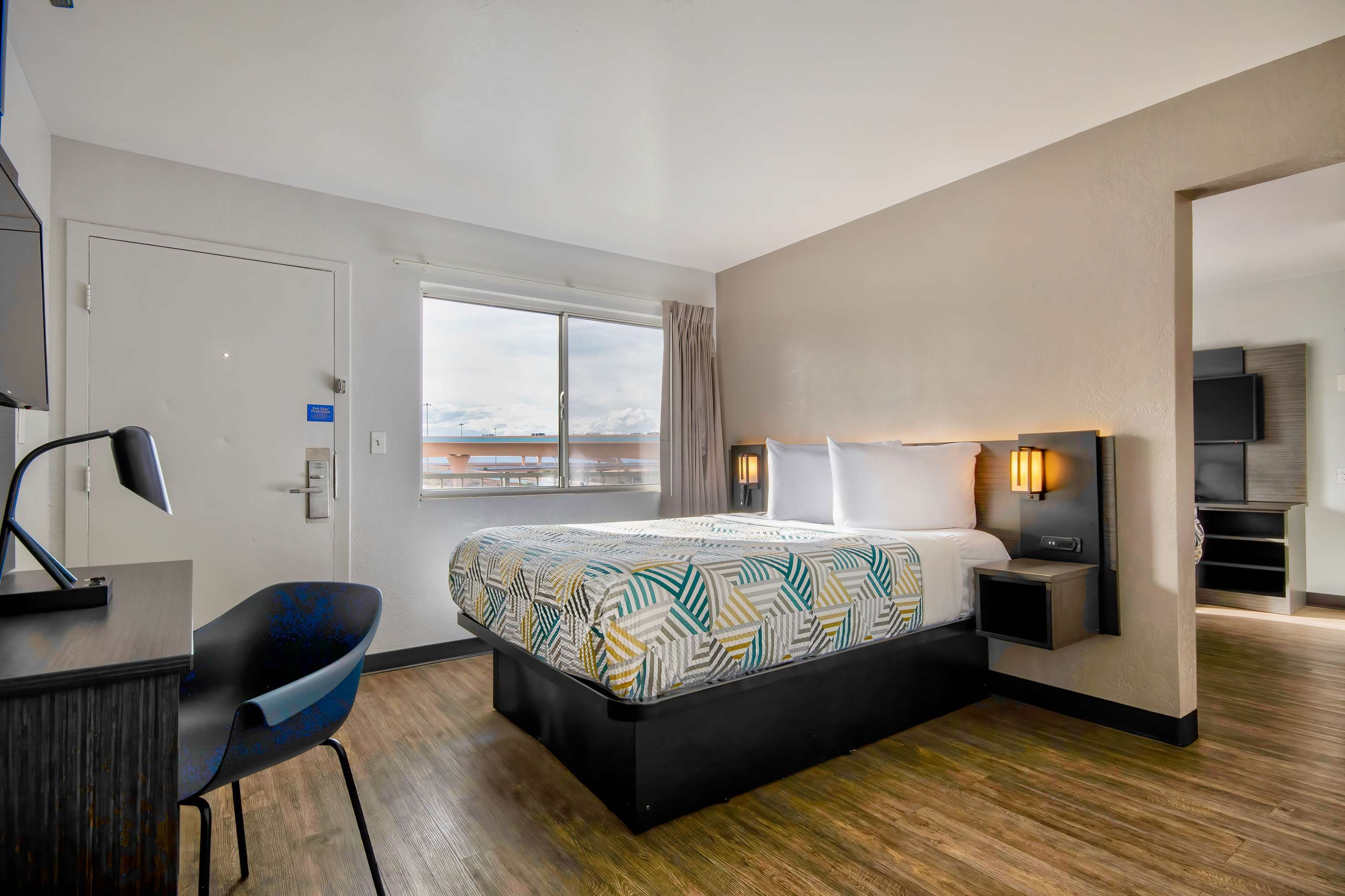 Studio 6 Albuquerque. Nm Midtown - אלבקורקי - חדר שינה