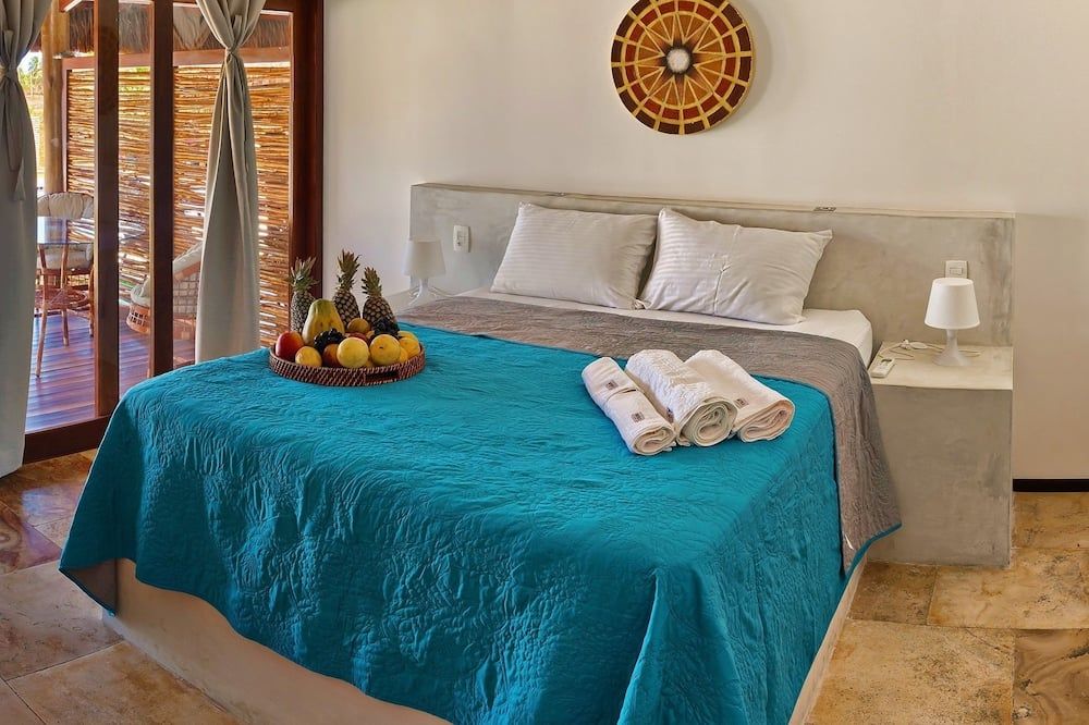 Vila Emanuelle B&B Pousada Boutique - סאו מיגל דו גוסטוסו - חדר שינה