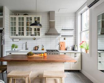Luxury Boutique Townhouse with beautiful garden, Cobble Hill, Brooklyn - Brooklyn - Cucina