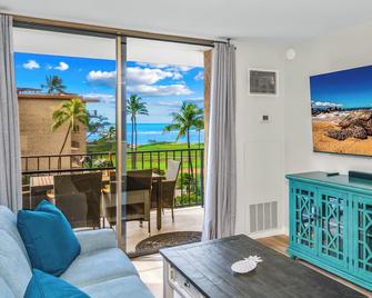 Deluxe Oceanside Resort Vistas - Kihei - Balkon