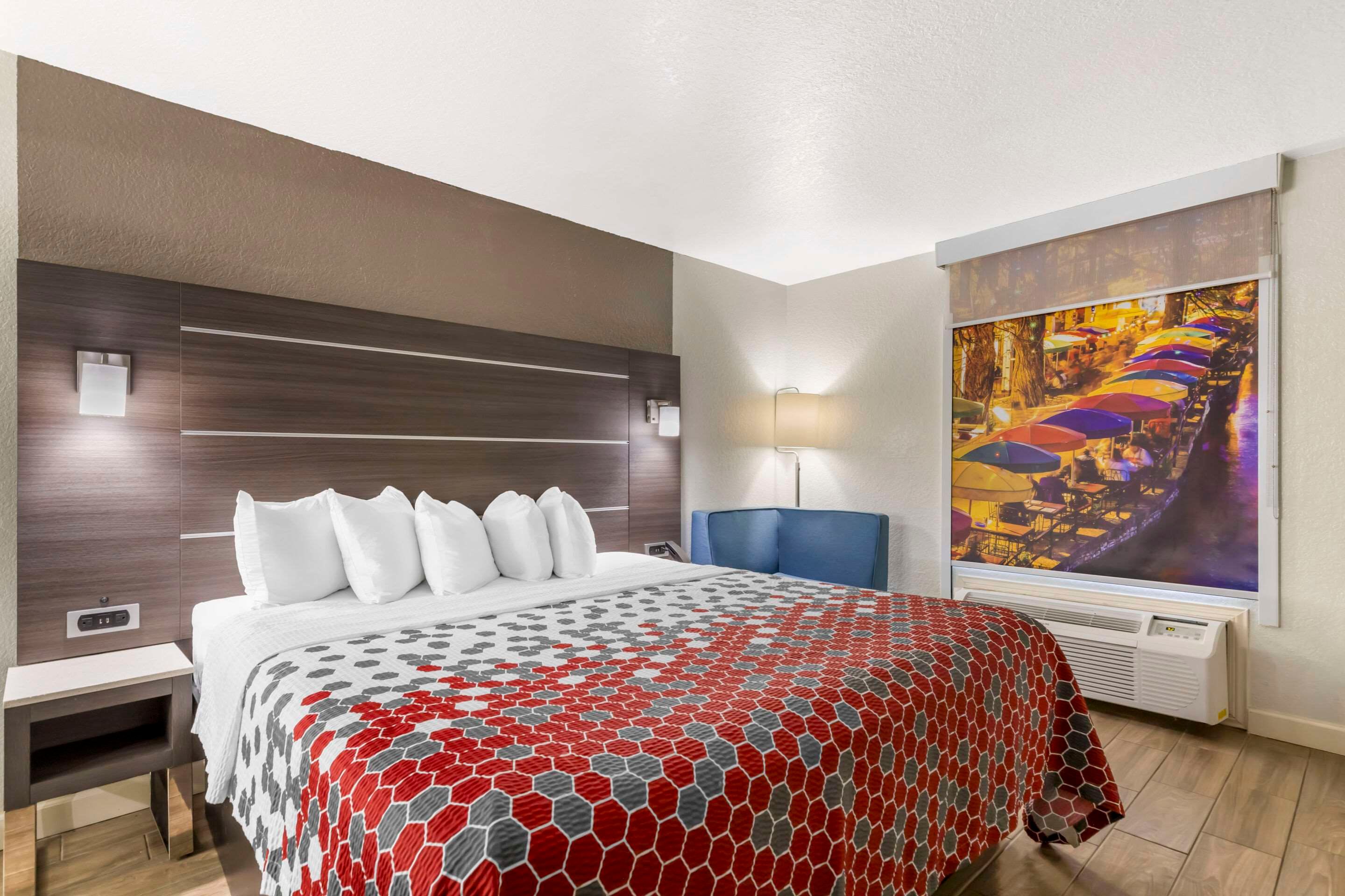 إيكونو لودج إن آند سويتس نير لاكلاند إه ي ف بي - سان انطونيو - غرفة نوم