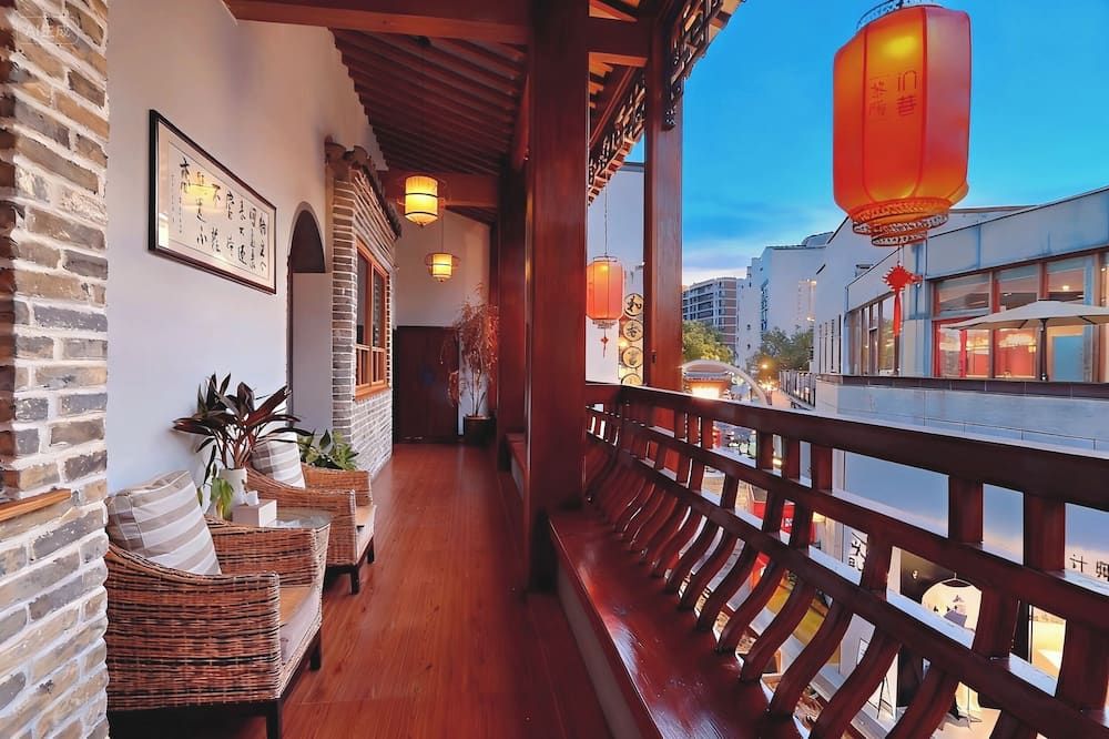 ميلد سبرينج بوتيك هوتل - هوانغشان - شرفة