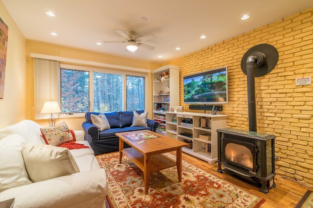 Stowe Vermont's Theater In The Woods - Location, Location! - Stowe - Living room