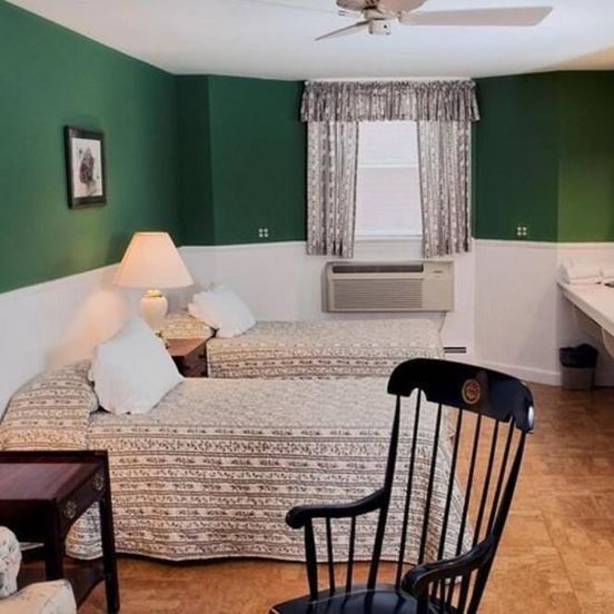 Bedroom view of Frederick House