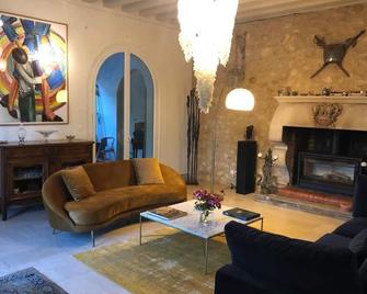 Chambres d'hôtes Mas de l'Evidence - Eygalières - Living room