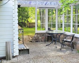 3 Person Holiday Home in Vastervik - Västervik - Patio