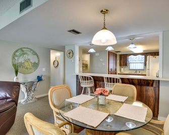 Daytona Beach Shores Condo Rental Walk to Beach! - Daytona Beach Shores - Jadalnia