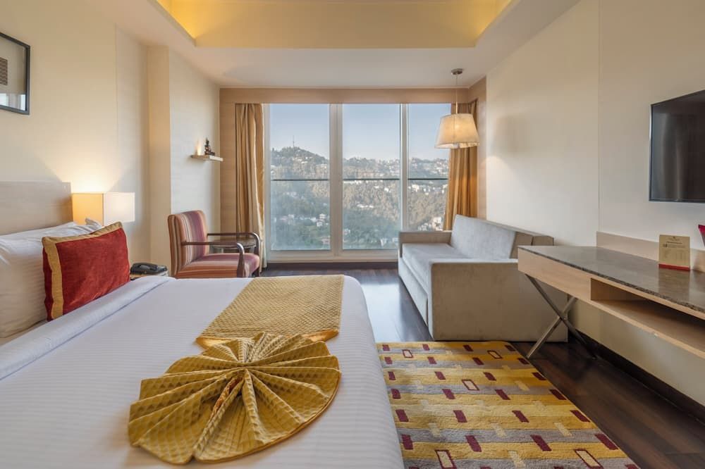 ذا زايون هوتل - شيملا - غرفة نوم