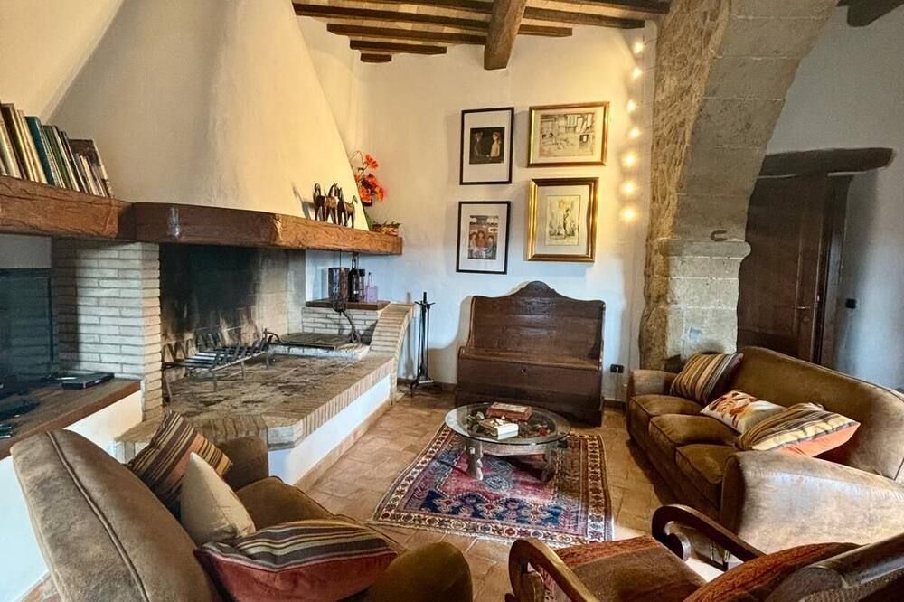 La Casa Degli Archi - Pitigliano - Sala de estar
