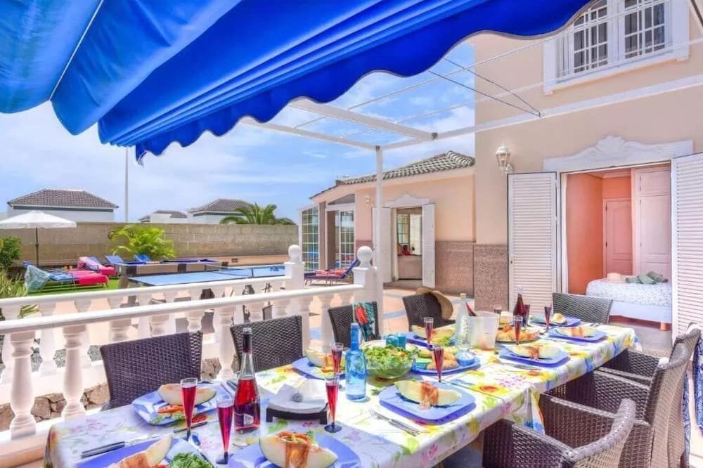 Villa Teide Sol with heated pool and air conditioning, Playa Fañabe, Costa Adeje - Adeje - Balcón
