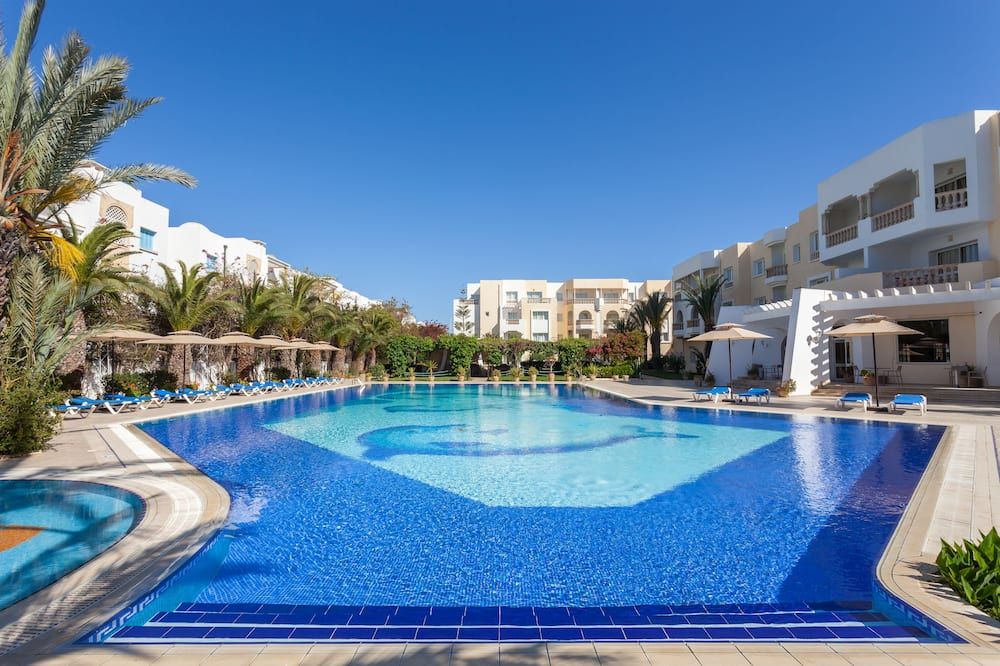 Le Corail Apart'Hotel & Splash Park - חמאמט - בריכה