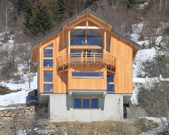 New bioclimatic chalet with south facing view in family resort - Saint-Michel-de-Chaillol - Edificio