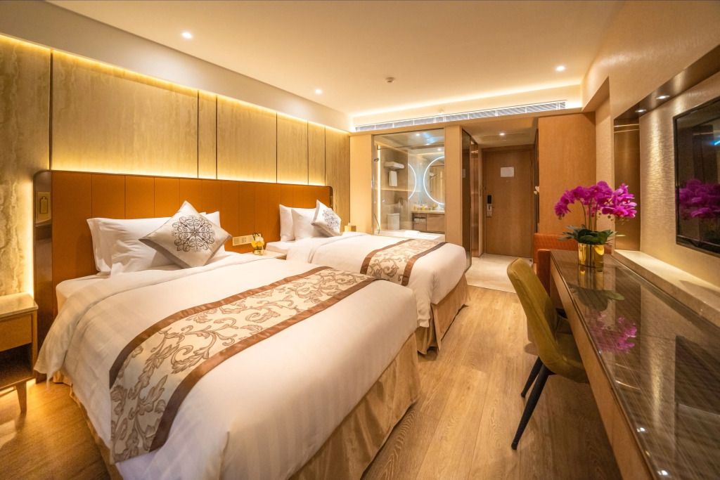 Hotel Golden Dragon - Macau - חדר שינה