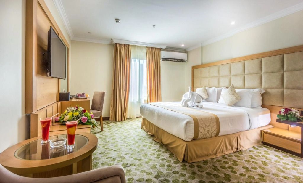 فندق المهيدب ريزيدنس الجبيل - الجبيل - غرفة نوم