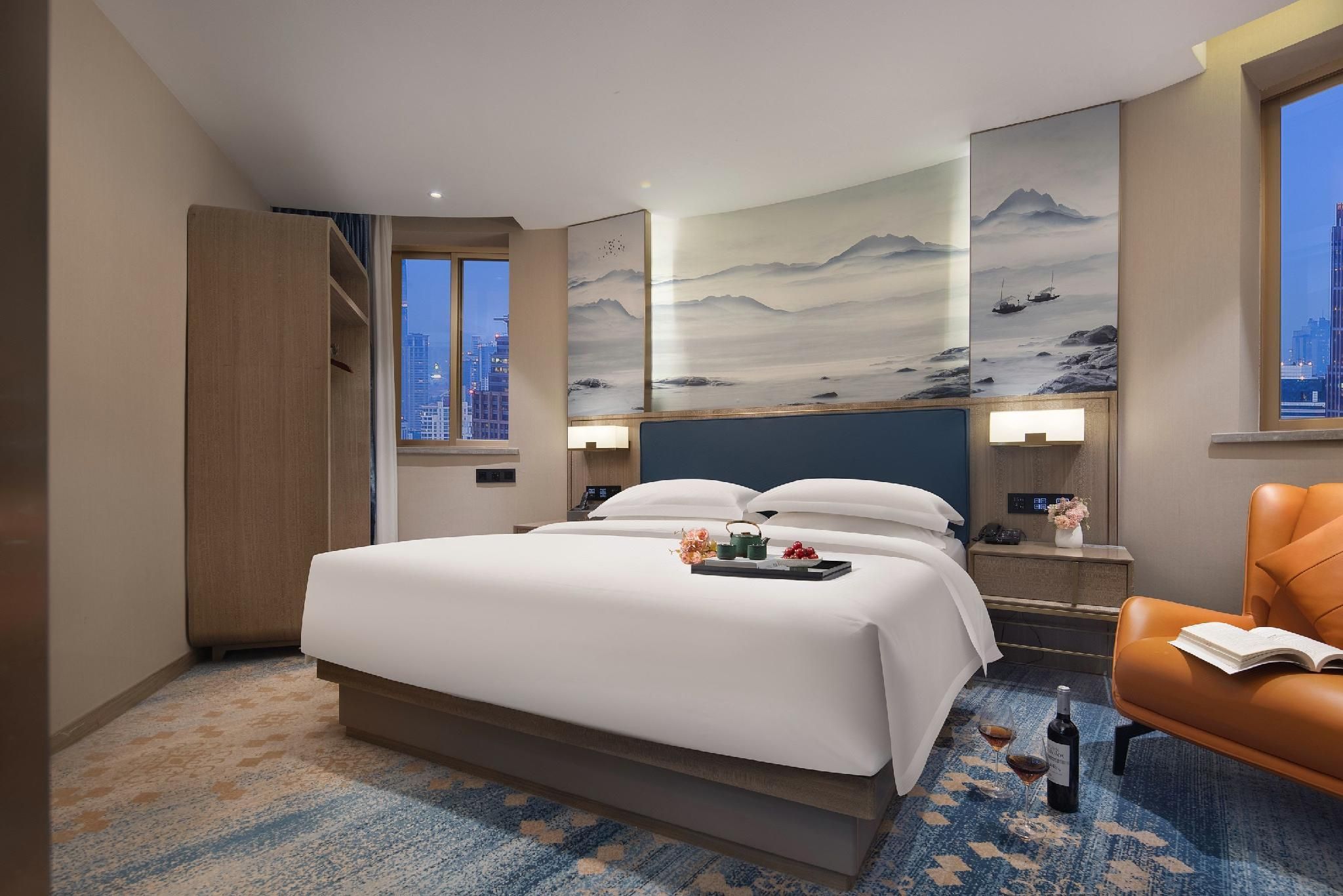 Guomao Grand Hotel - וונז'ו - חדר שינה