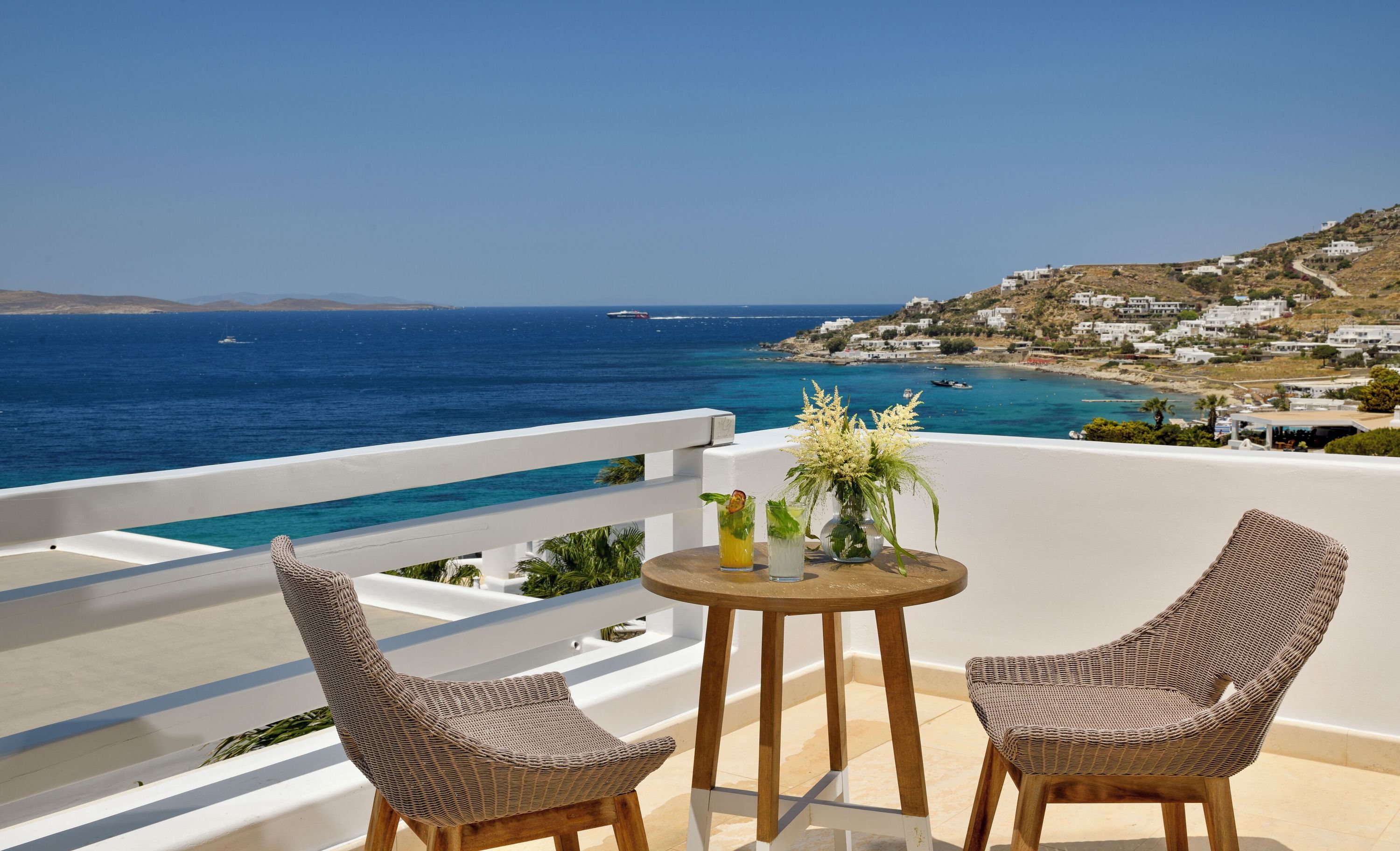 Anax Resort & Spa - מיקונוס - מרפסת