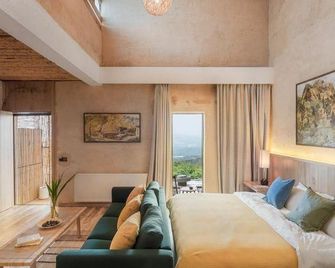 Chongqing jiewai Art Museum Homestay - تشونغتشينغ - غرفة نوم