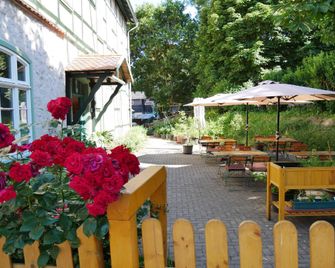 Schloss Goldacker - das Schloss der Gesundheit - Schönstedt - Патіо