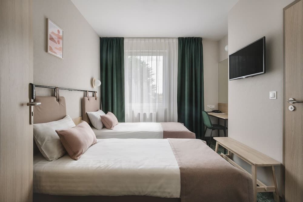 Hi Hotel Gdansk Airport - גדנסק - חדר שינה