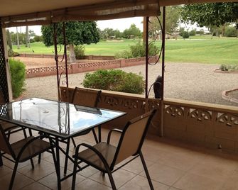 Beautiful home located on the North Golf course - Sun City - Patio