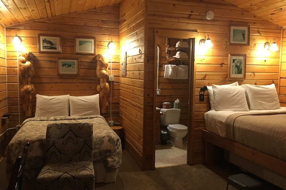 Earthsong Lodge - Healy - Schlafzimmer