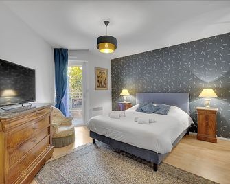 Les Jardins De L'olympe - Appartement Lumineux De 137m2 - Tuluza - Sypialnia