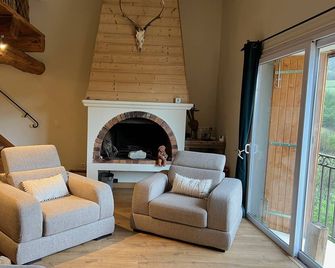 Maison de Charme au Calme Gorges Verdon - Castellane - Sala de estar