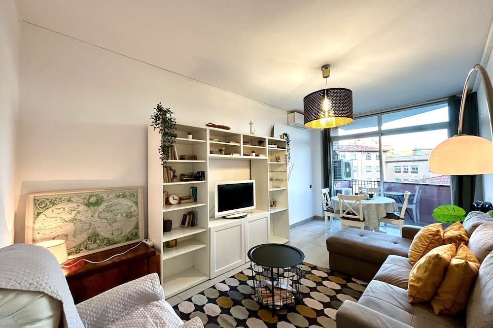 Apartment Sagrera - برشلونة - غرفة معيشة