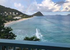Oceanfront - 3 Bedroom Villa - Best View In Tortola - West End - Beach