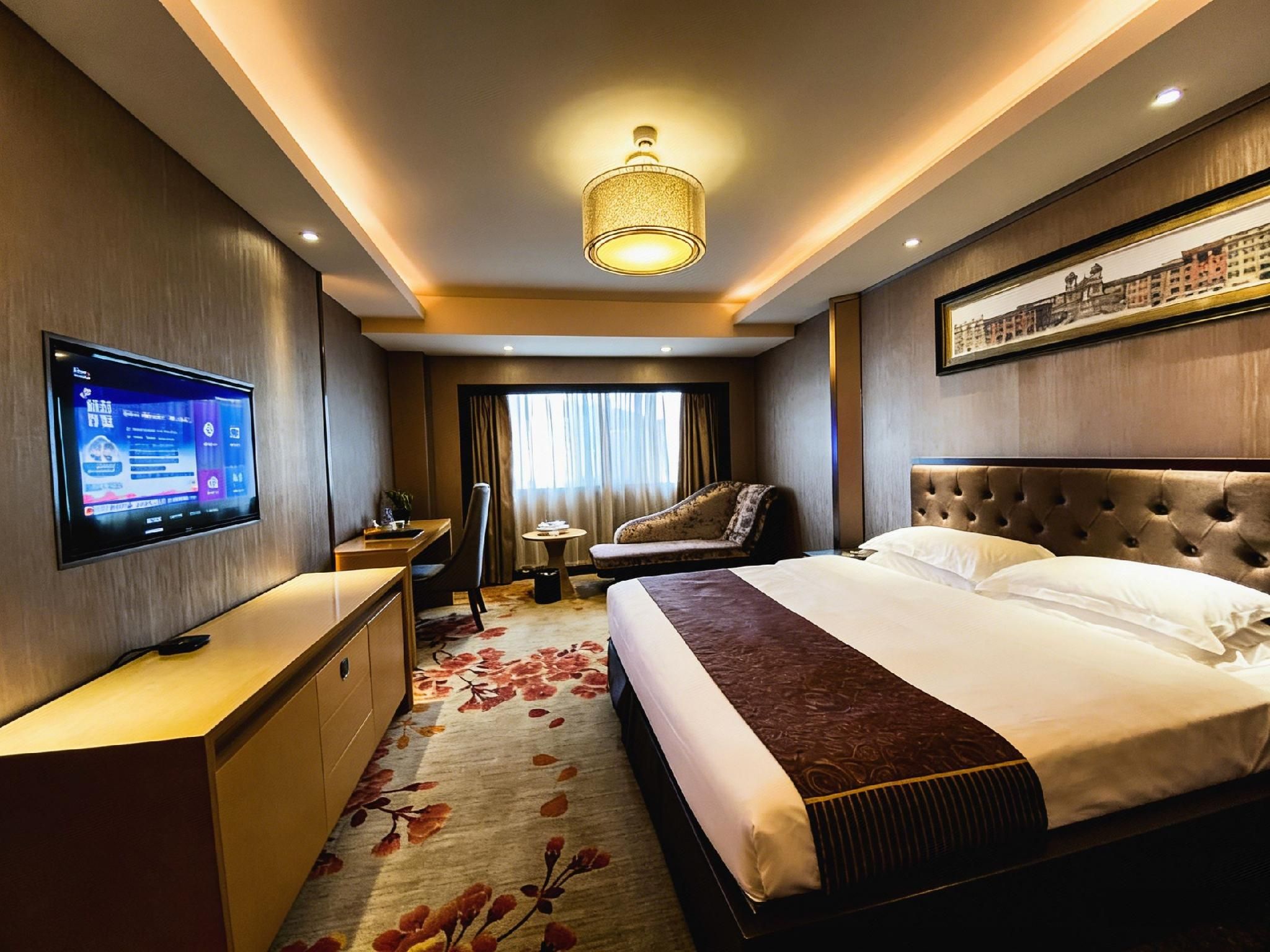 Wanjia Oriental Hotel - שיאמן - חדר שינה