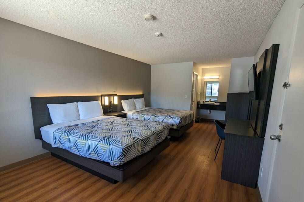 Motel 6-Kingman, Az - Route 66 West - קינגמן - חדר שינה