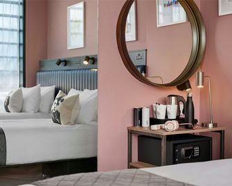 دوبلين وان هوتل - دبلن - غرفة نوم