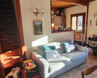 Cute chalet surrounded by trees - Valdeblore - Salon