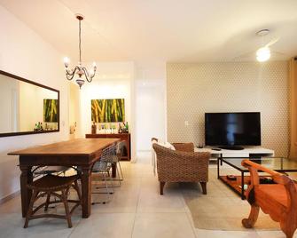 Complete Leisure 2 Suites Terrace Gourmet 2 Vgs, Próx Shoppings Morumbi Town / Jd Sul - Sao Paulo - Living room