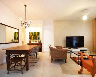 Complete Leisure 2 Suites Terrace Gourmet 2 Vgs, Próx Shoppings Morumbi Town / Jd Sul - סאו פאולו - סלון
