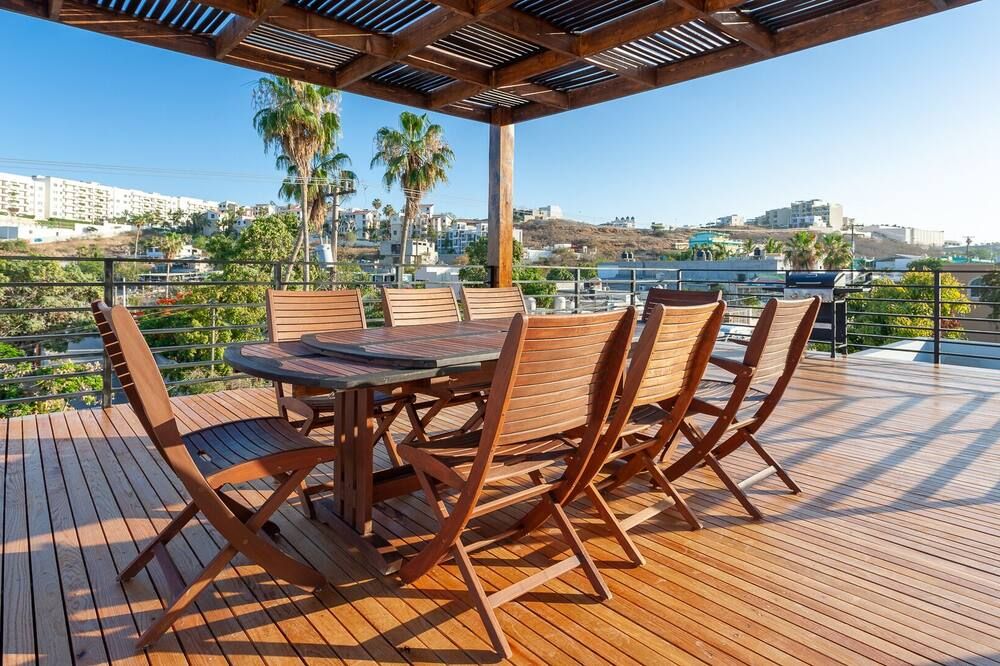 Stunning 3br - Rooftop Oasis Near Downtown Sjdc - סן חוסה דל קאבו - מרפסת