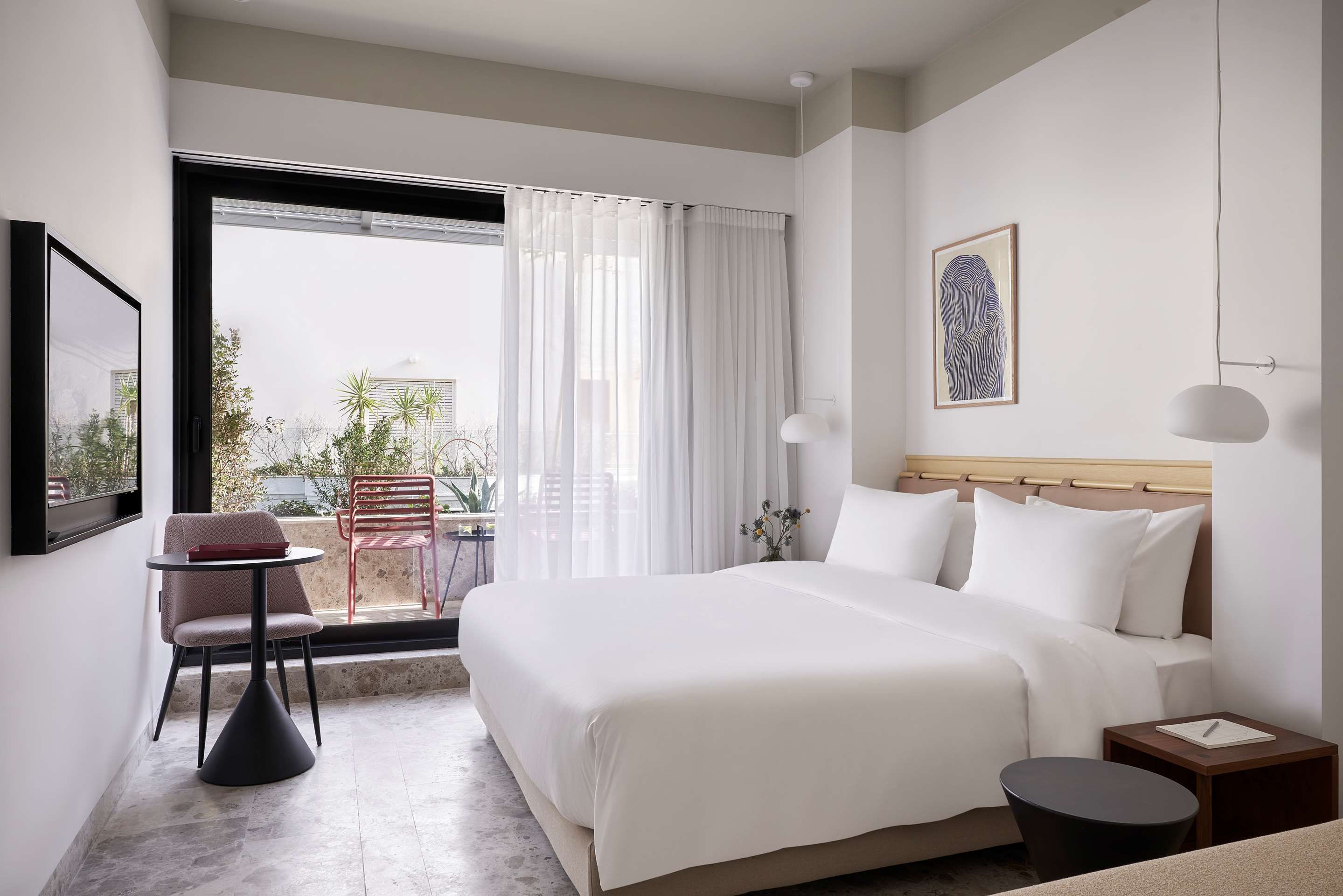 The Social Athens Hotel - אתונה - חדר שינה
