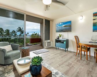 Island Surf #502 Great Location, Ocean View, Across from Kalama Park, A/C - Kihei - Salon
