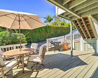 Cozy Cali Condo, Walk to Summerland Beach! - Summerland - Balcony