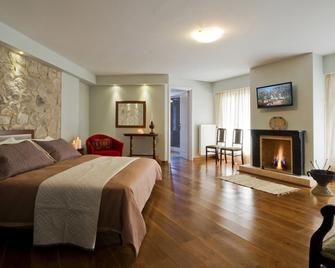 Ellinon Thea Arachova - אראכובה - חדר שינה