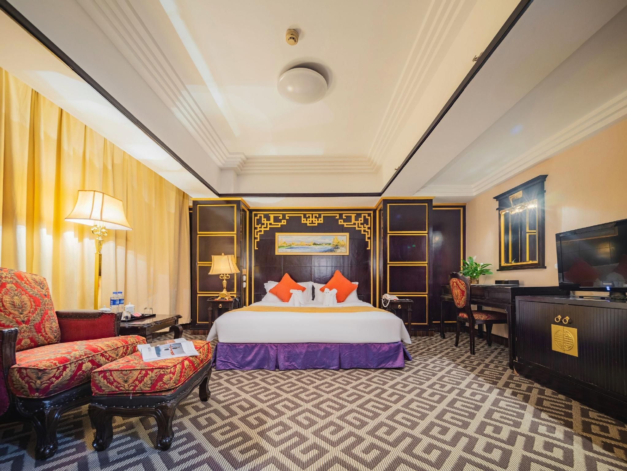 شيان جينيوان فوران هوتل - زيان - غرفة نوم