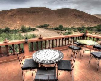 Maison D'hôtes Restaurant Chez L'habitant Amazigh - Boumalne Dadès - Balkon