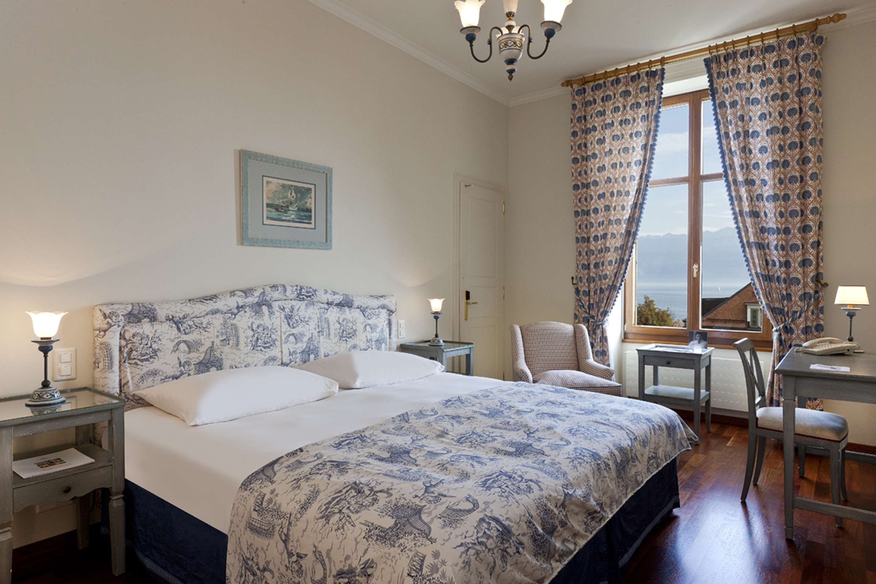 Hotel Angleterre - לוזאן - חדר שינה