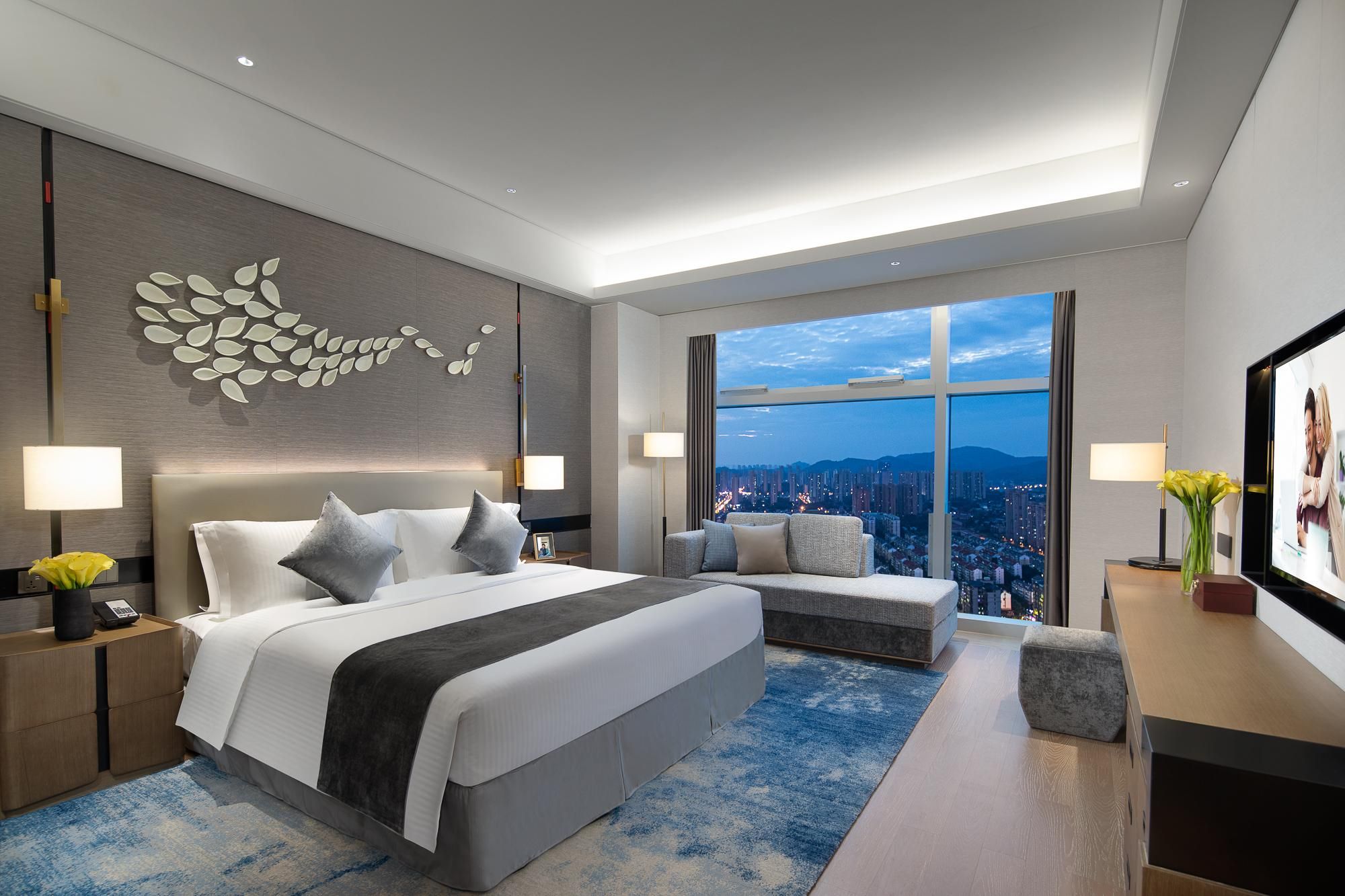 Ascott Xiangjiang Ffc Changsha - צ'נגשה - חדר שינה