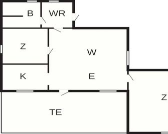 4 Person Holiday Home in Henaan-by Traum - Henån - Floorplan