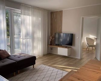 Kleine Krabbe - Rostock - Sala de estar