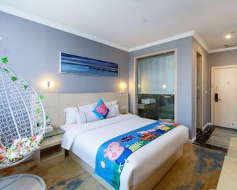 24H Weimei Hotel (Dongguan Dongcheng) - Dongguan - Bedroom
